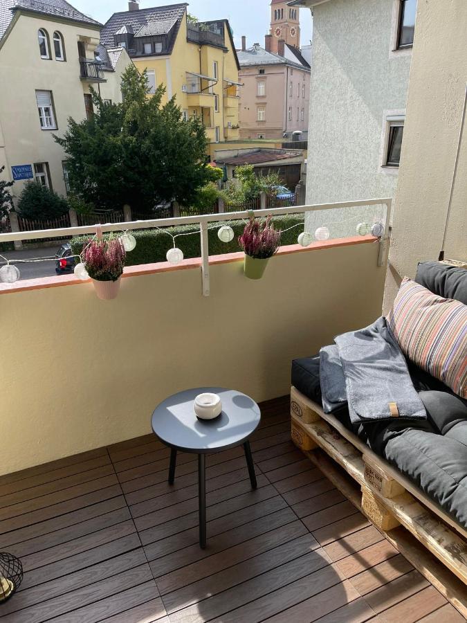 Lilis Apartment Mit Balkon 아우크스부르크 외부 사진